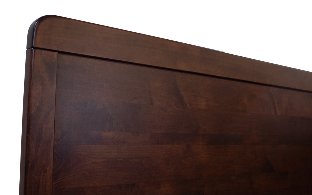 Brown Maple Queen Bed