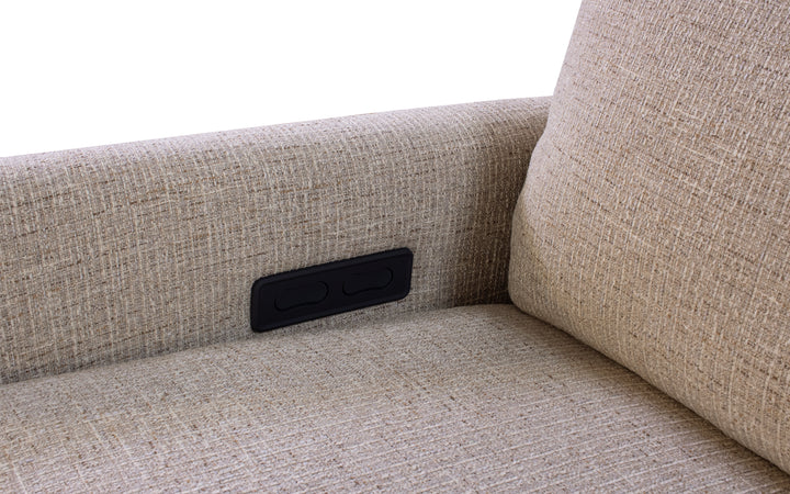 Smith Brothers Upholstered Power Recliner