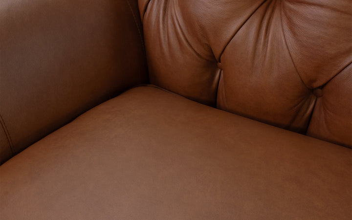 Smith Brothers Leather Sofa