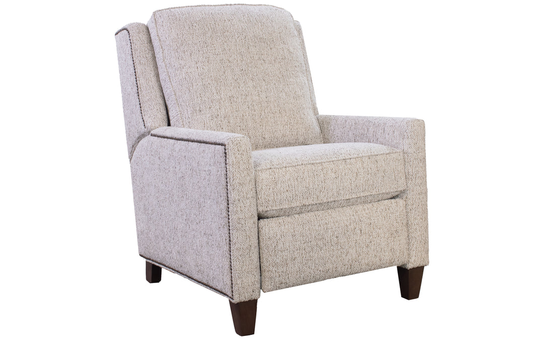 Smith Brothers Upholstered Push-Back Recliner