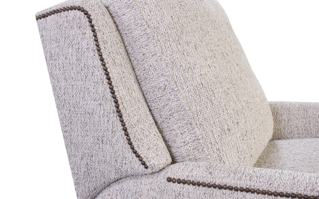 Smith Brothers Upholstered Push-Back Recliner