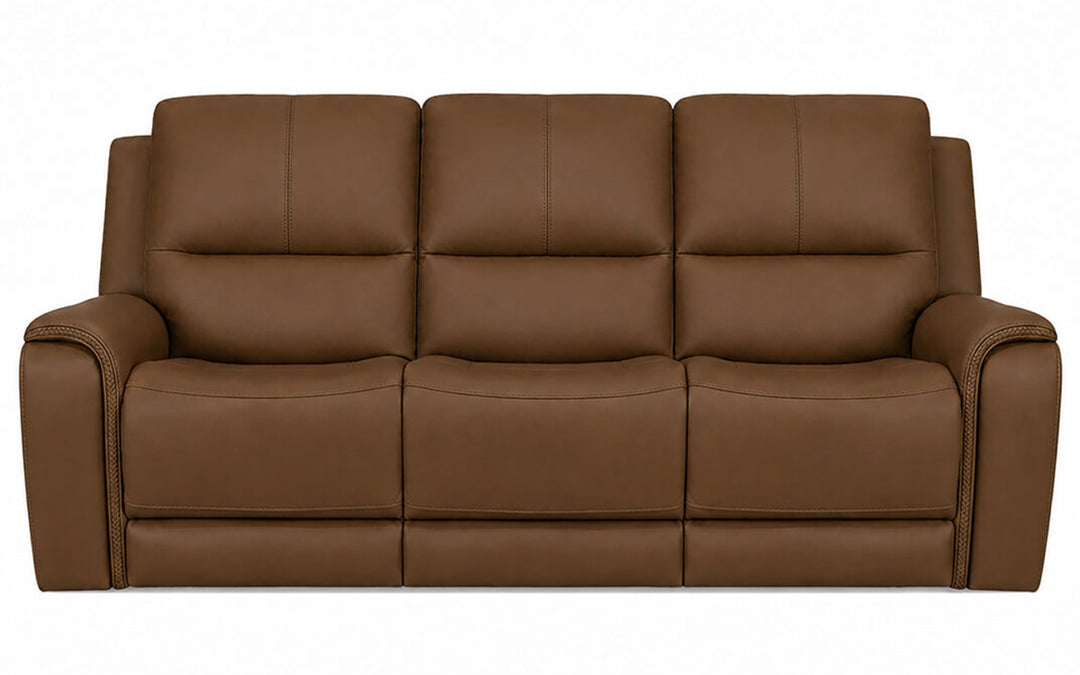 InMotion Verona Leather Power Reclining Sofa
