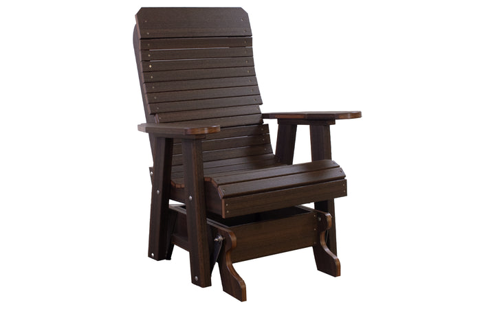 Outdoor Glider - Brazil Walnut