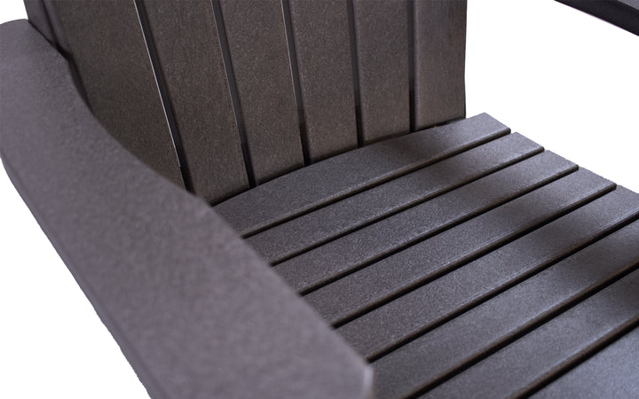 Outdoor Swivel Rocker Counter Chair - Coffee