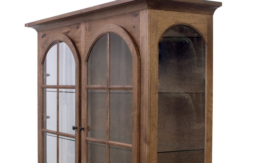 Rustic Hickory Hutch