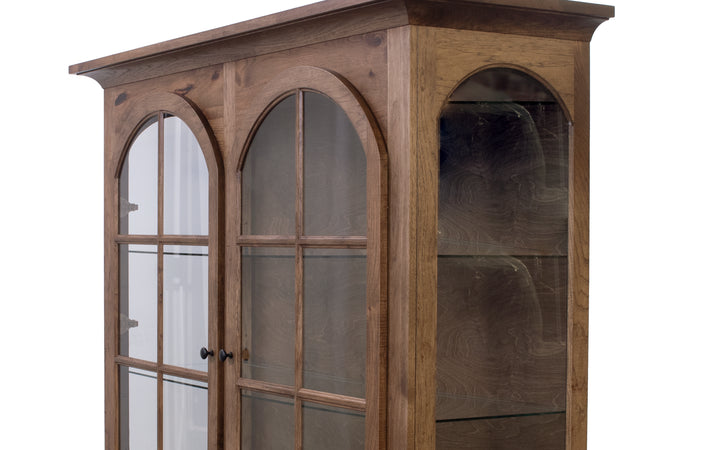 Rustic Hickory Hutch