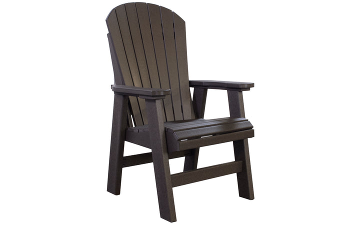 Outdoor Dining Chair - Coffee