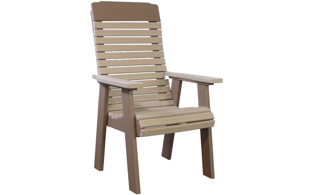 Outdoor Dining Chair - Sand & Weatherwood