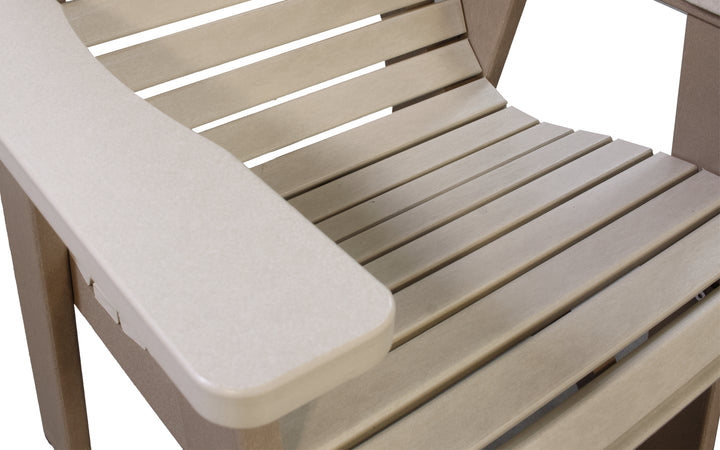 Outdoor Dining Chair - Sand & Weatherwood