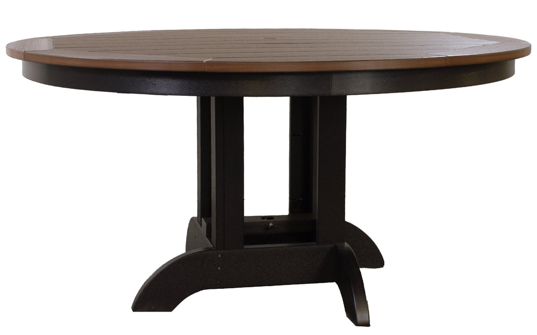 Outdoor Dining Table - Brazilian Walnut & Black