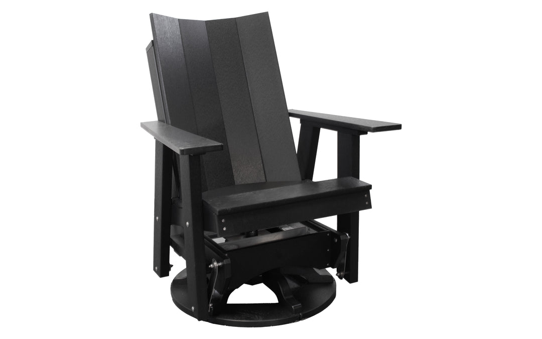 Outdoor Swivel Glider - Black