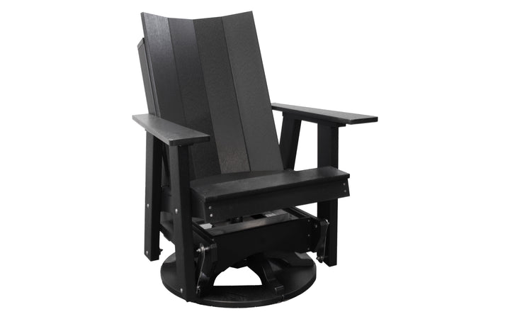Outdoor Swivel Glider - Black