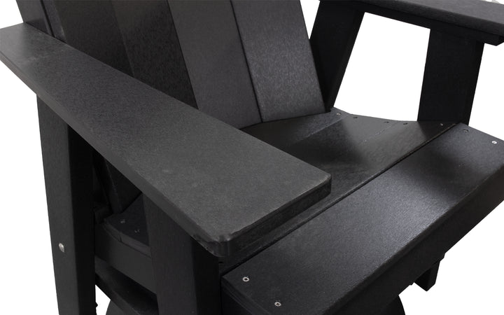 Outdoor Swivel Glider - Black