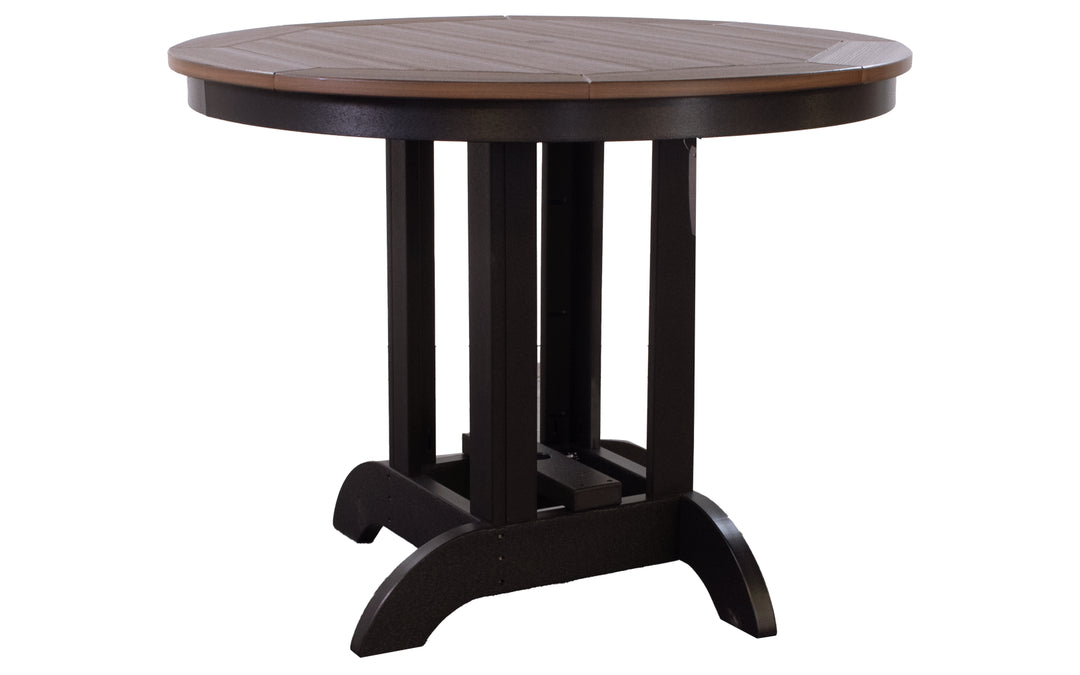 Outdoor Counter Table - Brazil Walnut & Black