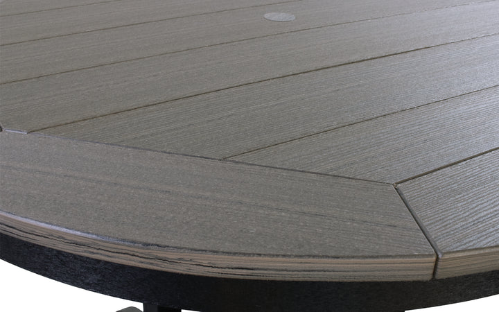 Outdoor Counter Table - Coastal Grey & Black