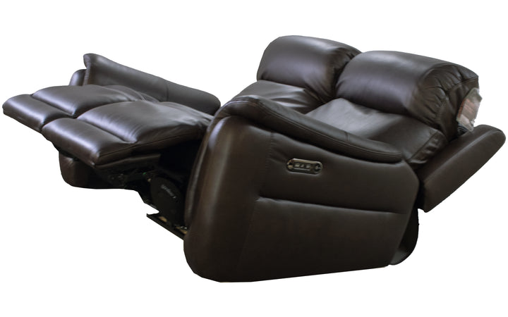 Violino Leather Power Reclining Loveseat
