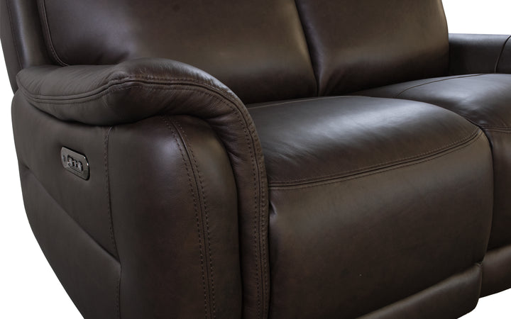 Violino Leather Power Reclining Loveseat