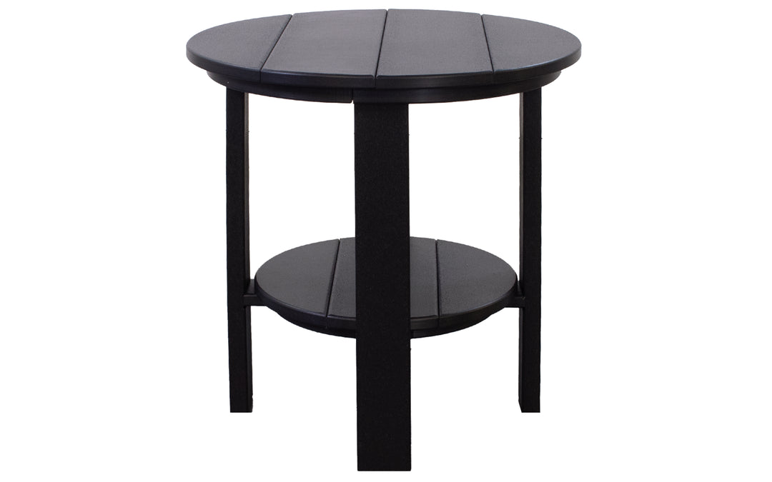 Outdoor End Table - Black