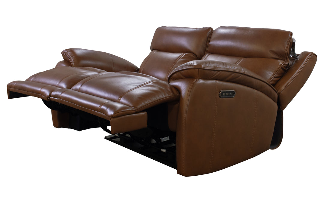 Violino Leather Power Reclining Loveseat