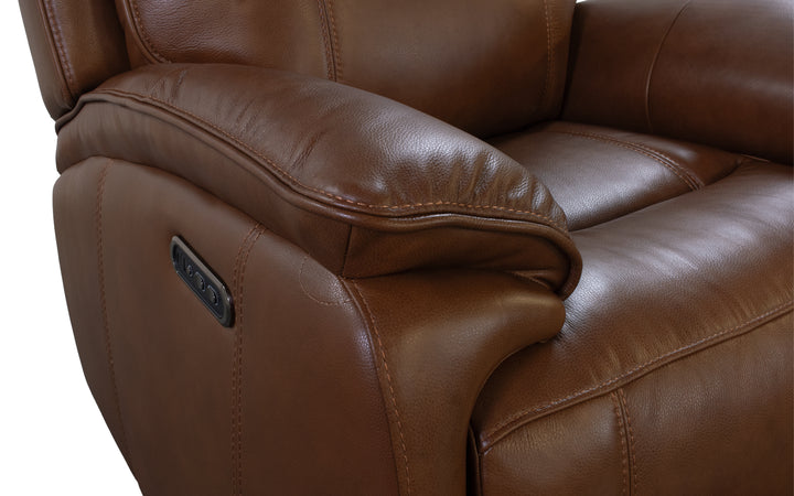 Violino Leather Power Reclining Sofa
