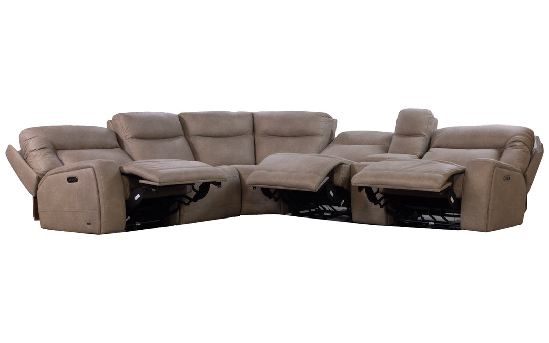 Violino Upholstered Modular Power Reclining Sectional