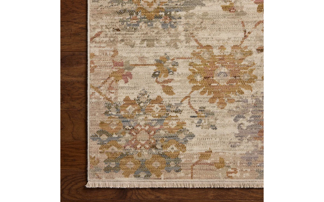 Loloi Reign Collection Ivory & Multi 8 X 10 Area Rug