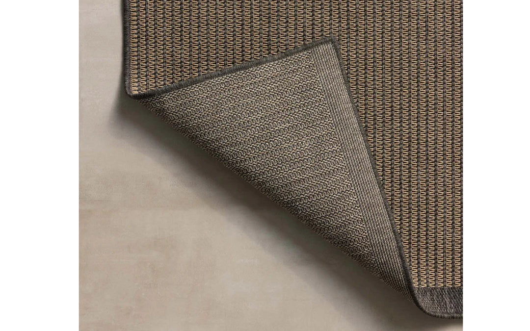 Loloi Providence Collection Wheat & Charcoal 5 X 7.7 Indoor/Outdoor Area Rug