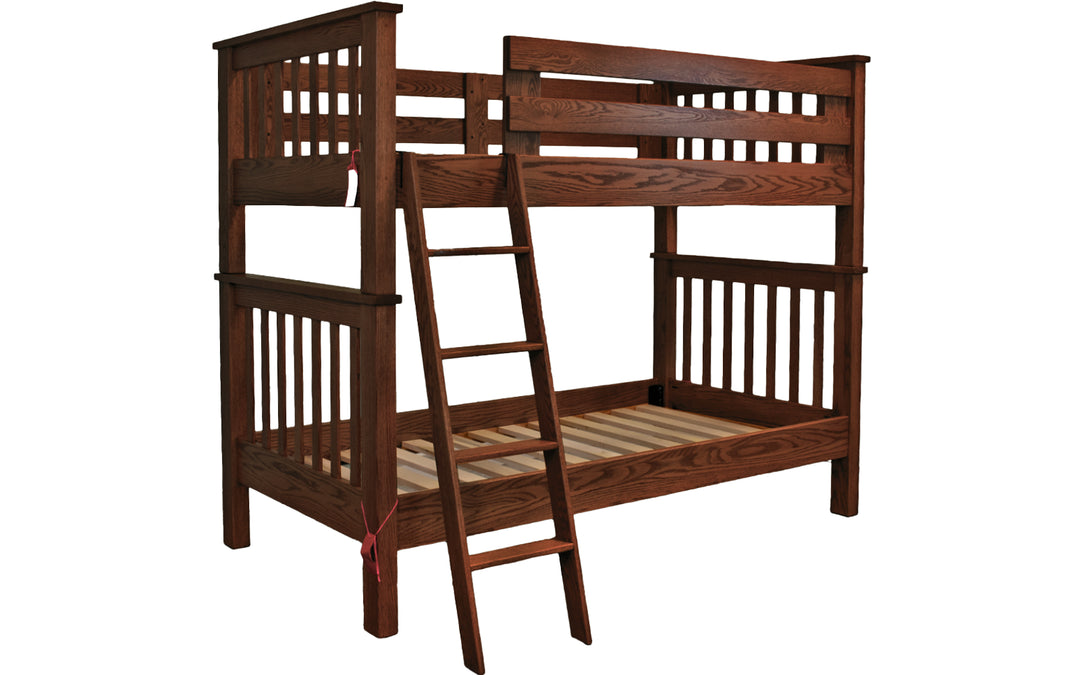 Oak Twin Bunk Beds