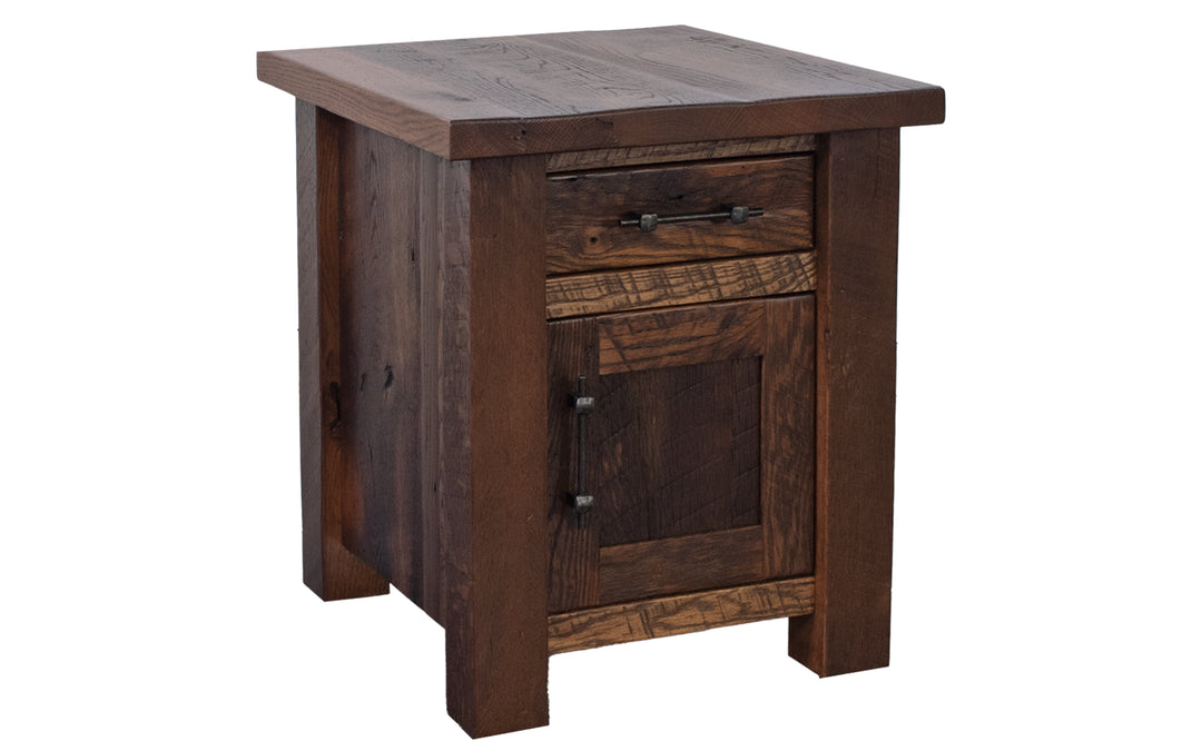 Reclaimed End Table