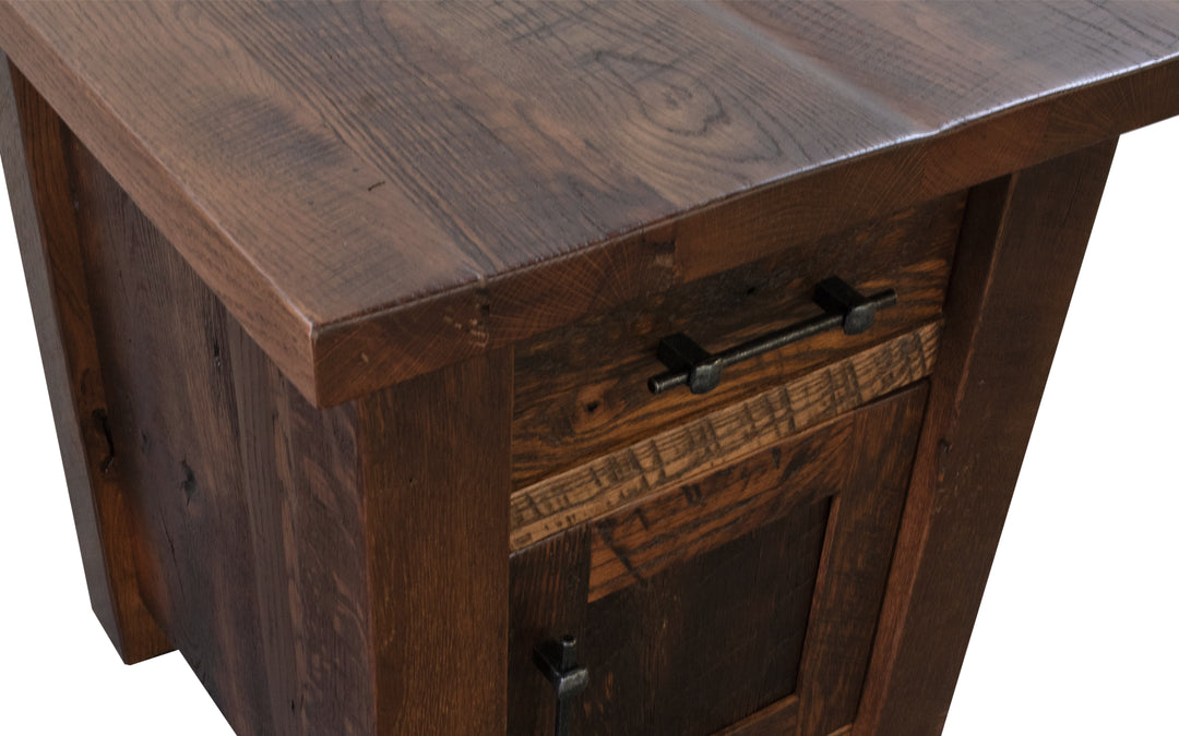 Reclaimed End Table