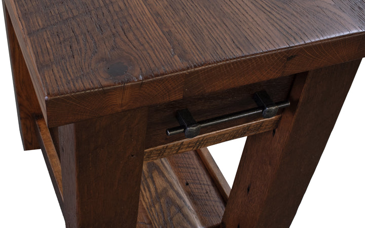 Reclaimed End Table