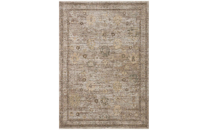 Loloi Priscilla Collection Sand & Earth 5 x 7.6 Area Rug