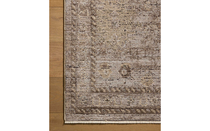 Loloi Priscilla Collection Sand & Earth 5 x 7.6 Area Rug