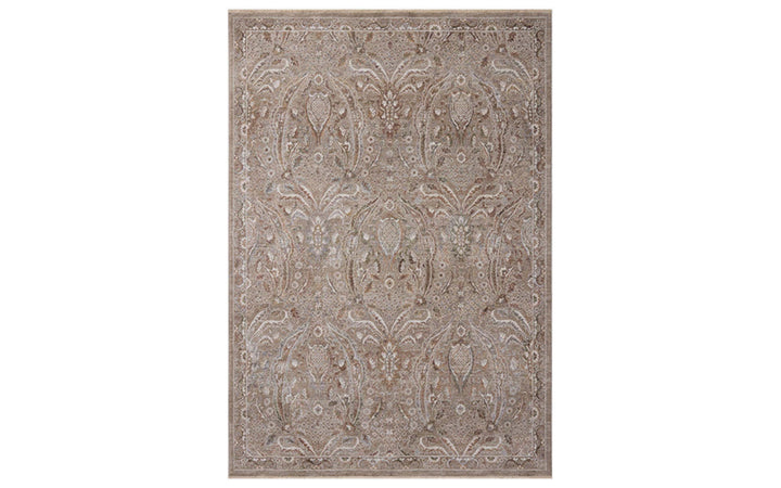 Loloi Aylin Collection Mushroom & Earth 7.9 x 10 Area Rug