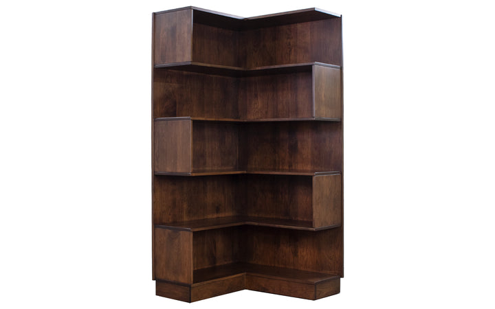Sap Cherry Benning Corner Bookcase