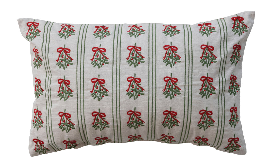 Mistletoe Lumbar Pillow