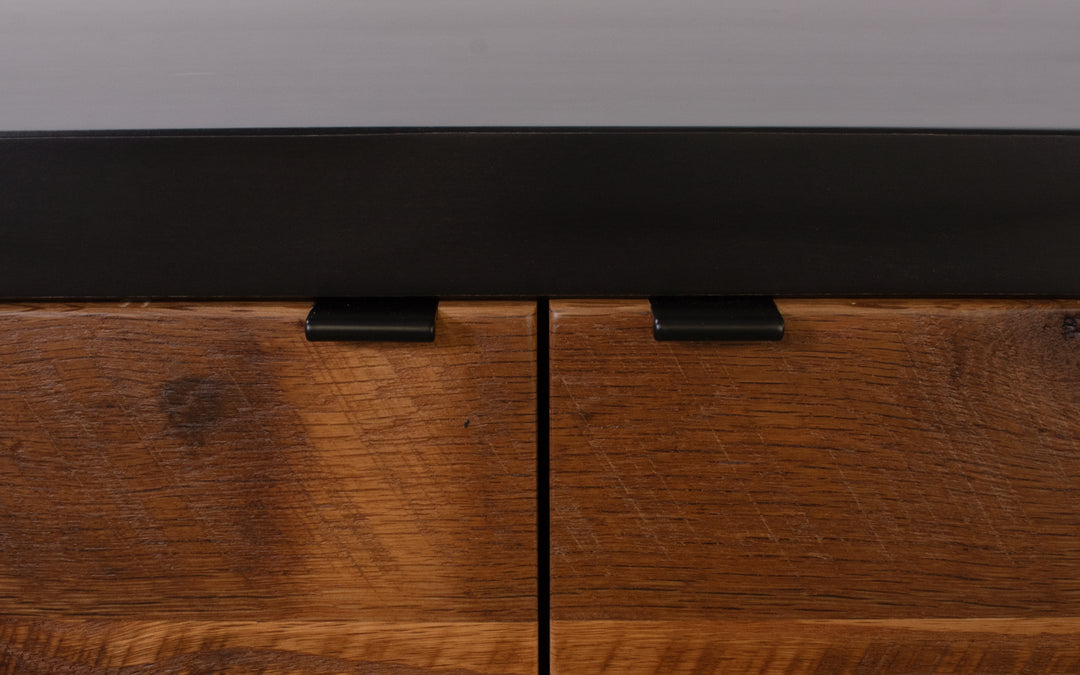 Brown Maple & Reclaimed Entry Cabinet
