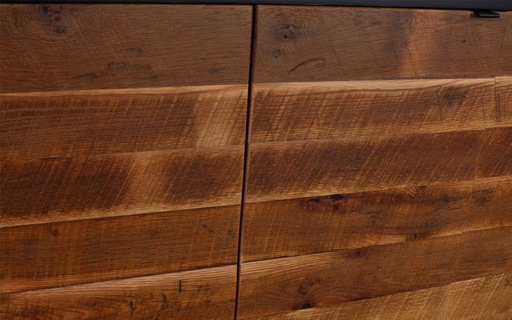 Brown Maple & Reclaimed Entry Cabinet