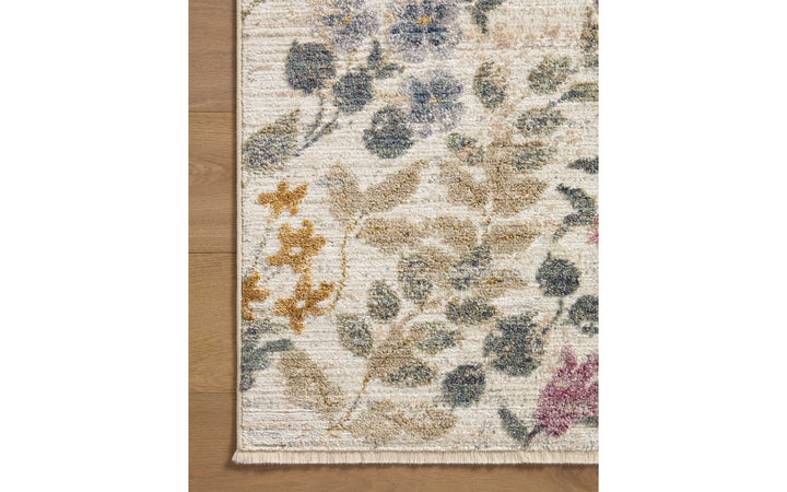 Rifle Paper Co. x Loloi Provence Collection Abbey Ivory 7.10 x 10 Area Rug