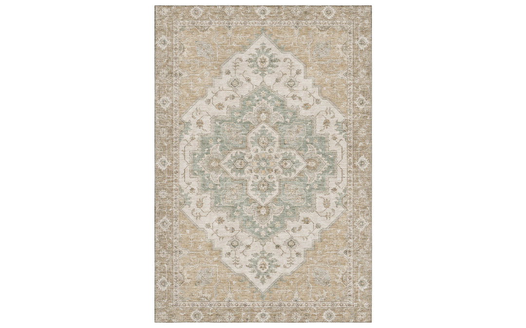 Dalyn Marquette Collection Beige 6.6 X 9.6 Area Rug
