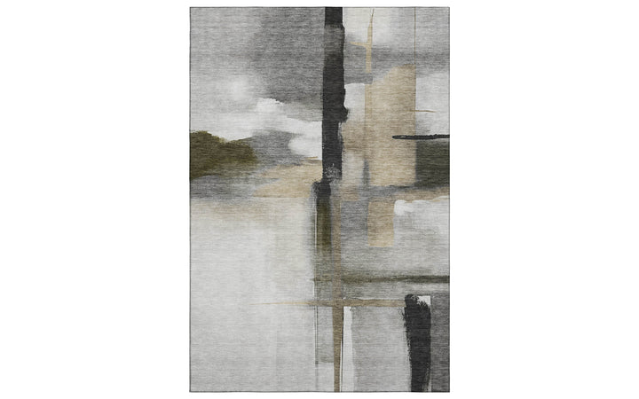 Dalyn Ravenna Collection Gray 6.6 X 9.6 Area Rug