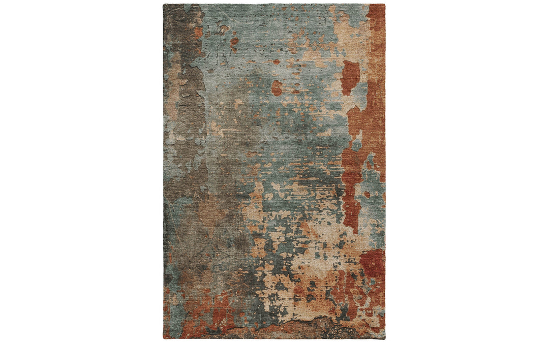 Dalyn Kochi Collection Teal 6.6 X 9.6 Area Rug