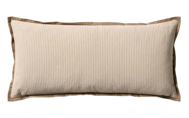 Jeremiah Brent X Loloi Natural & Brown Down Lumbar Pillow