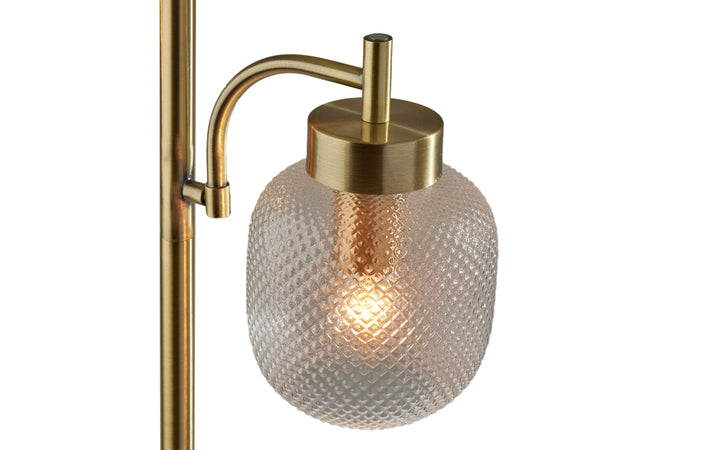 Natasha Antique Brass Tree Floor Lamp