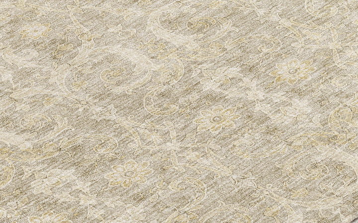 Dalyn Marquette Collection Putty 8' Round Rug
