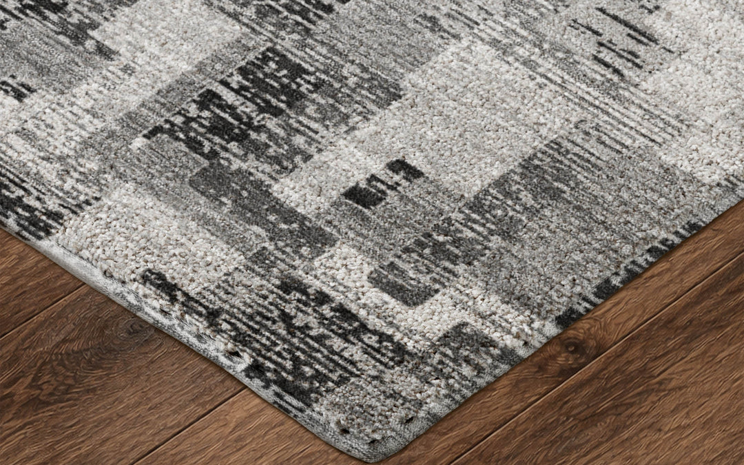 Dalyn Evolve Collection Gray 6.6 X 9.6 Area Rug