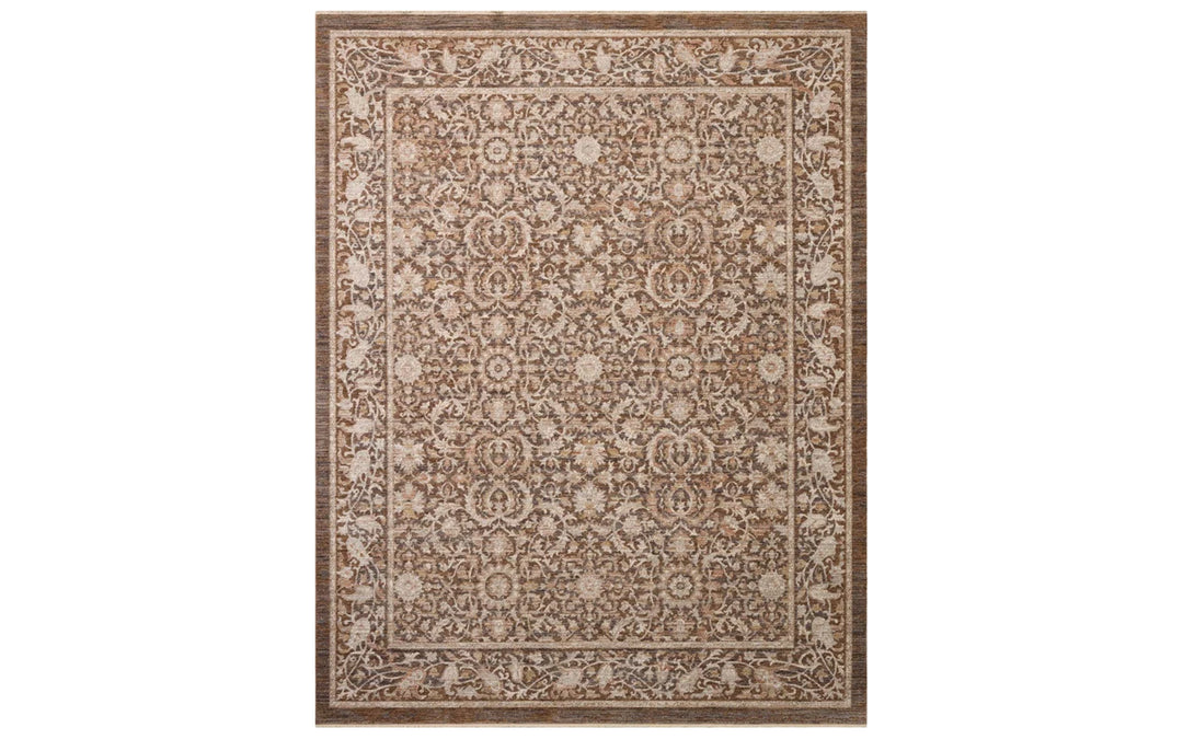 Loloi Doris Collection Tabacco & Ivory 7.9 X 10 Area Rug