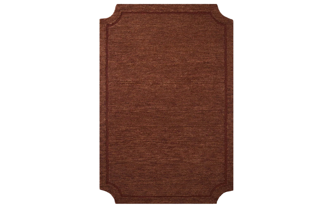 Loloi Obelisk Collection Brick 7.9 X 9.9 Area Rug