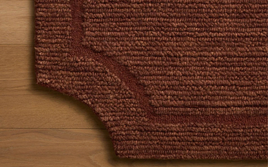 Loloi Obelisk Collection Brick 7.9 X 9.9 Area Rug