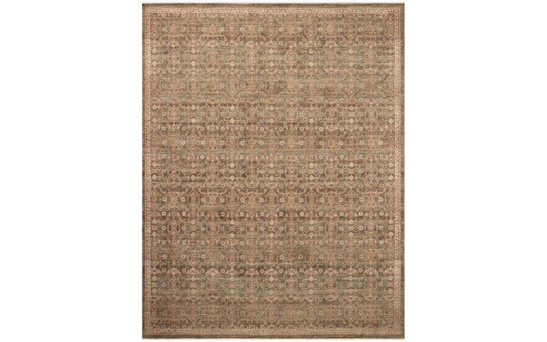Loloi Storrie Collection Lagoon & Spice 7.10 X 10 Area Rug